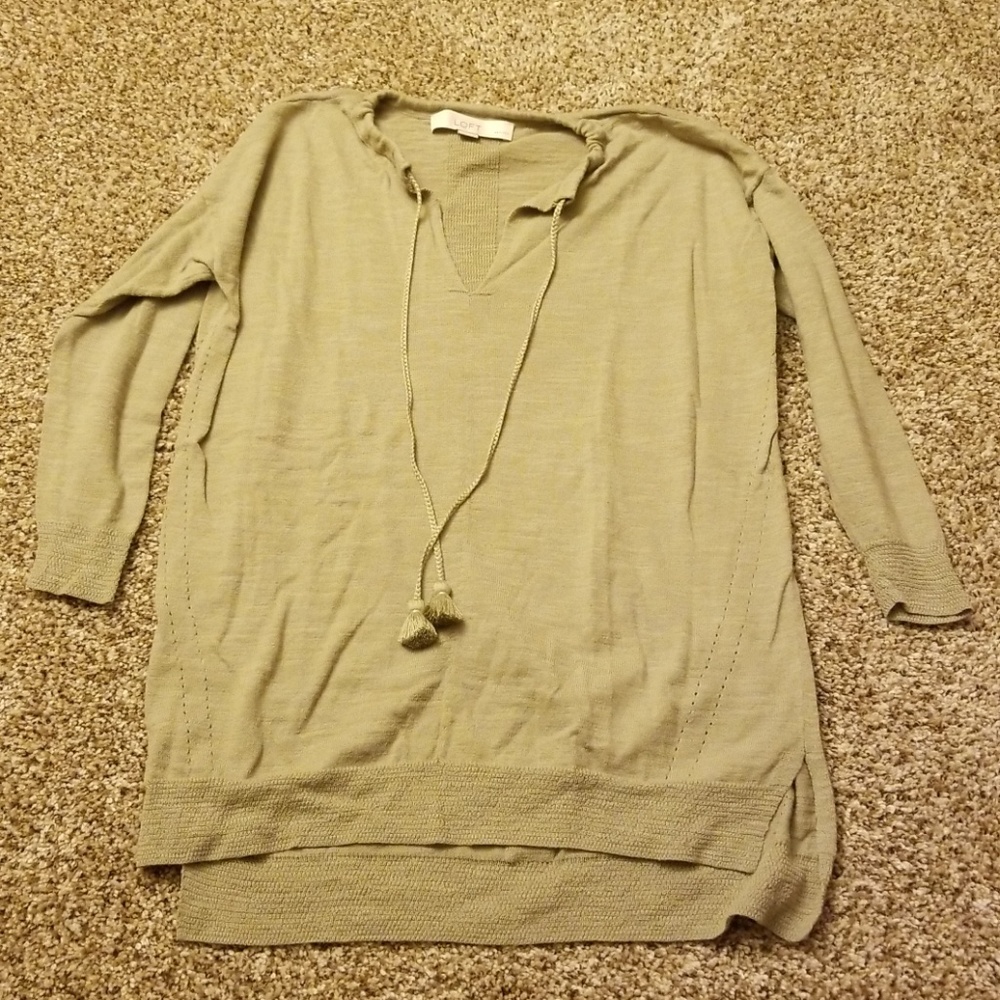 LOFT lightweight, thin sweater XSP